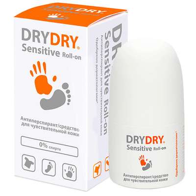 DRY DRY Антиперспирант для чувствительной кожи Sensitive 50