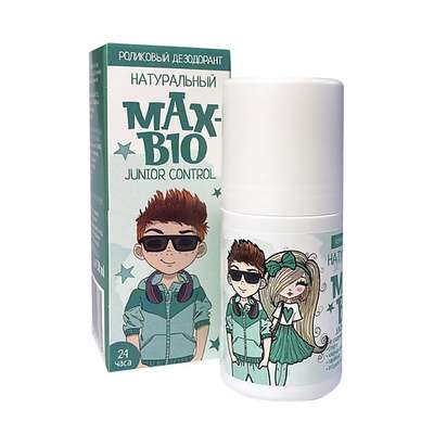 MAX-F DEODRIVE Подростковый дезодорант MAX-BIO JUNIOR CONTROL 50