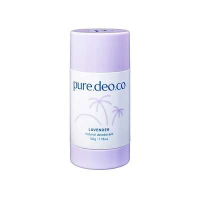 PURE DEO CO Дезодорант-стик без солей алюминия с лавандой