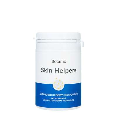 SKIN HELPERS Антигидрозная део-пудра для тела с каламином и антибактериальными компонентами 50