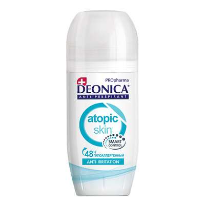 DEONICA Антиперспирант ATOPIC SKIN PRO Pharma (ролик) 50