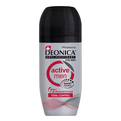 DEONICA Антиперспирант "ACTIVE MEN" PRO Pharma FOR MEN (ролик) 50