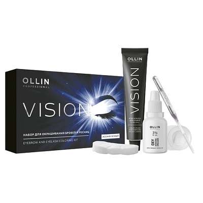 OLLIN PROFESSIONAL Набор Vision для окрашивания бровей и ресниц