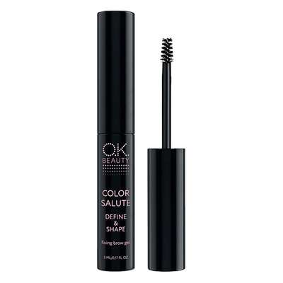 OK BEAUTY Фиксирующий гель для бровей COLOR SALUTE DEFINE & SHAPE