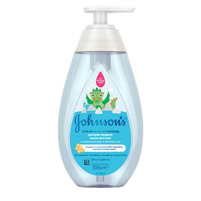 JOHNSON'S BABY Детское жидкое мыло 2в1 для рук и тела Pure Protect