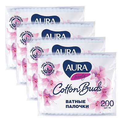 AURA Beauty Ватные палочки 800