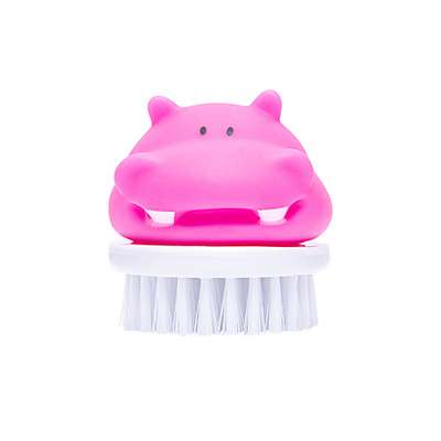 MORIKI DORIKI Щетка для ногтей Nail Brush HIPPO PINK