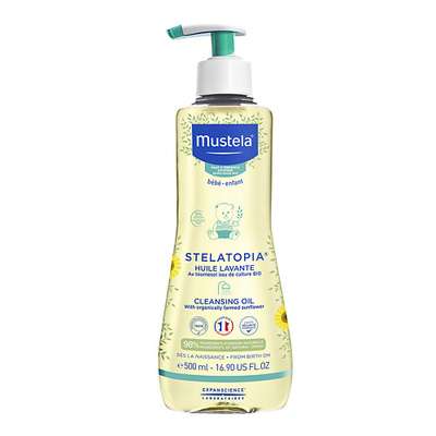 MUSTELA Очищающее масло для купания "Stelatopia" 500