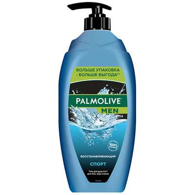 PALMOLIVE Гель для душа 3 в 1 Спорт FOR MEN 750