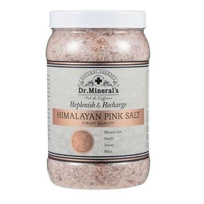 Dr.Mineral’s Гималайская розовая соль - Himalayan Pink Salt, мелкий помол 3000