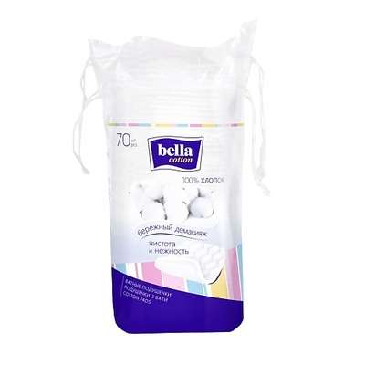 Bella Ватные подушечки cotton квадрат