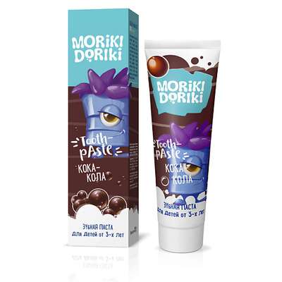 MORIKI DORIKI Детская зубная паста «SPIKE кока-кола»