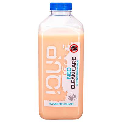 IQUP NEO Peach Антибактериальное жидкое мыло дозатор-помпа 1000