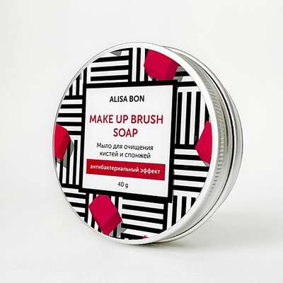 Alisa Bon Средство для очищения макияжных кистей "Make Up Brush Soap" 40