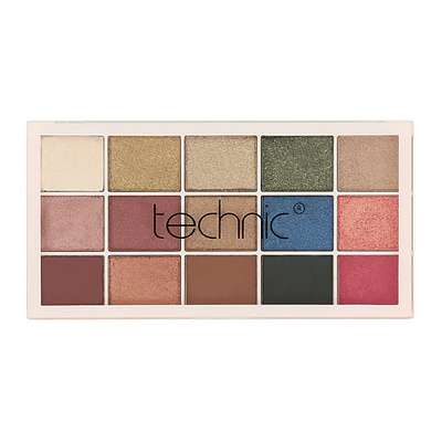 TECHNIC Палетка теней для век PRESSED PIGMENTS