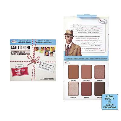 THEBALM Палетка теней MALE ORDER Domestic Male