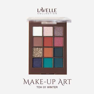 Lavelle Collection Тени для век Make up art тон 01 winter