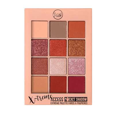 J. CAT BEAUTY Палетка теней для век X-Treme Access Pocket Shadow