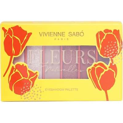 VIVIENNE SABO Палетка теней для век Fleurs naturelles TULIPE