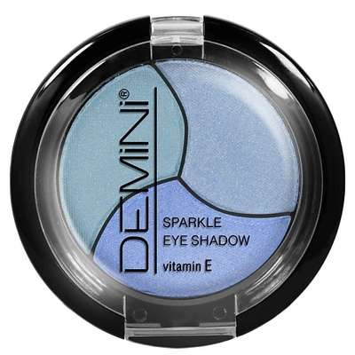 DEMINI Тени для век Sparkle Eye Shadow тройные с витамином Е