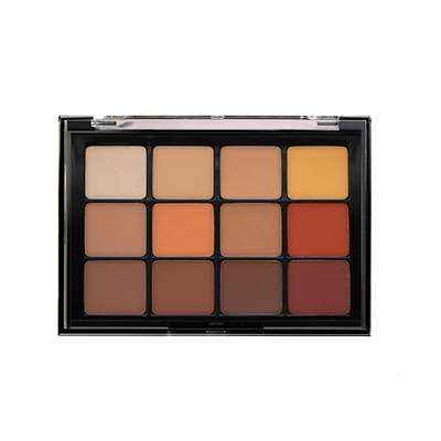 VISEART Палетка матовых теней для век PRO 10 Warm Matte