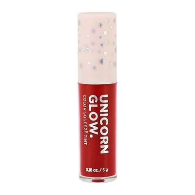 UNICORN GLOW Тинт для губ COLOR SQUEEZE TINT тон 04 candy red