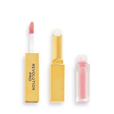 REVOLUTION PRO Жидкая помада и бальзам для губ 2 в 1 2 В 1 SUPREME STAY 24H LIP DUO