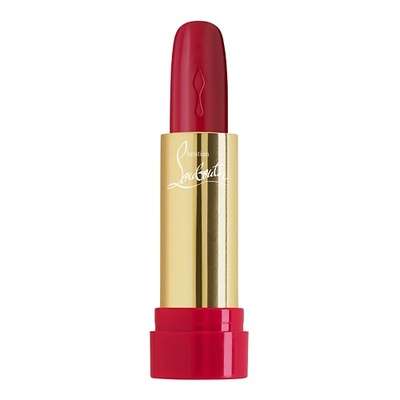 CHRISTIAN LOUBOUTIN BEAUTY Сменный блок помады для губ с атласным блеском, оттенок Rouge Louboutin