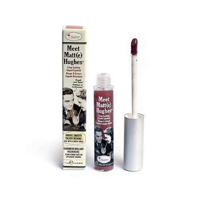 THEBALM Стойкая матовая жидкая помада Meet Matt(e) Hughes