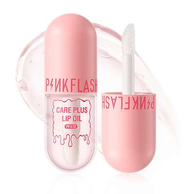 PINK FLASH Ухаживающее масло для губ Care Plus