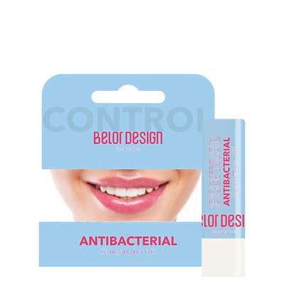 BELOR DESIGN Бальзам для губ LIP CONTROL ANTIBACTERIAL 4