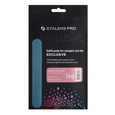 STALEKS Сменные файлы для пилки прямой Staleks Pro Exclusive 20, 180 грит 1