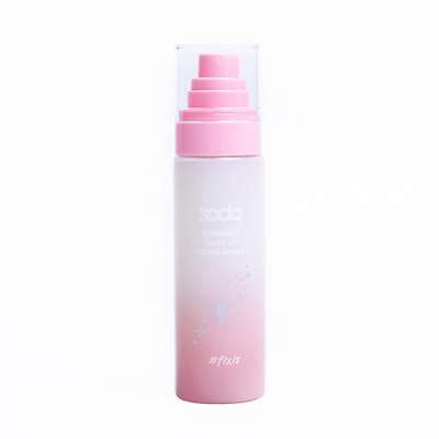 SODA Мерцающий фиксирующий спрей для макияжа SHIMMERY MAKE UP FIXING SPRAY #fixit