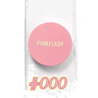 PINK FLASH Пудра рассыпчатая для натурального макияжа, оттенок №000 "Прозрачный"