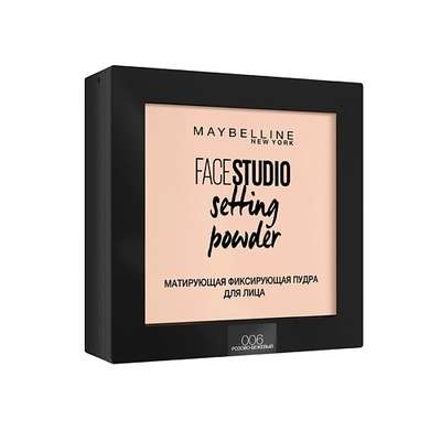 MAYBELLINE NEW YORK Пудра для лица "FACESTUDIO Setting Powder", матирующая фиксирующая