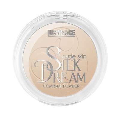 LUXVISAGE Пудра компактная для лица SILK DREAM NUDE SKIN