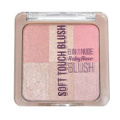 RUBY ROSE Палетка румян Soft touch Blush