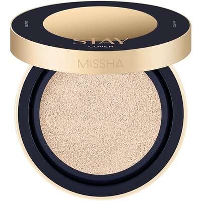 MISSHA Тональный кушон Stay Cushion "Бархатистое покрытие"