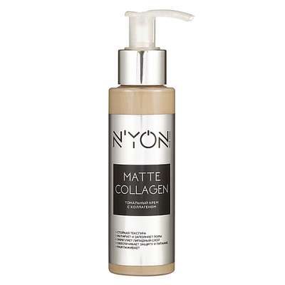 N'YON N’YON Тональный крем матирующий с коллагеном MATTE COLLAGEN тон 101