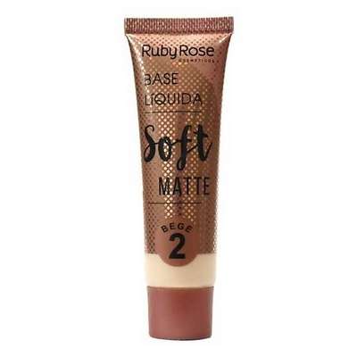 RUBY ROSE Тональная основа матирующая Soft Matte