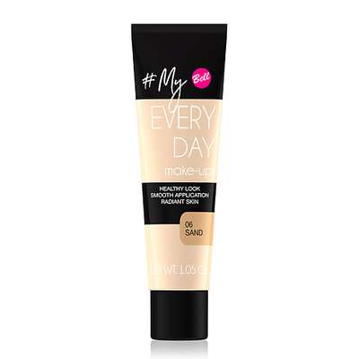 BELL Тональная основа для лица MY EVERY DAY MAKE-UP с эффектом сияния