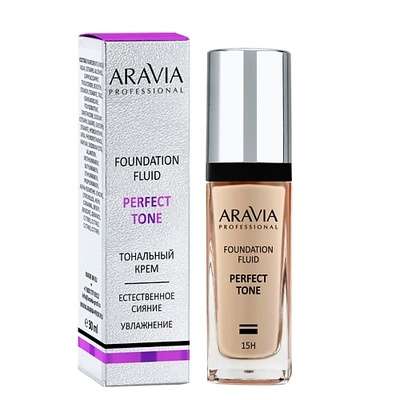 ARAVIA PROFESSIONAL Тональный крем для увлажнения и естественного сияния кожи PERFECT TONE