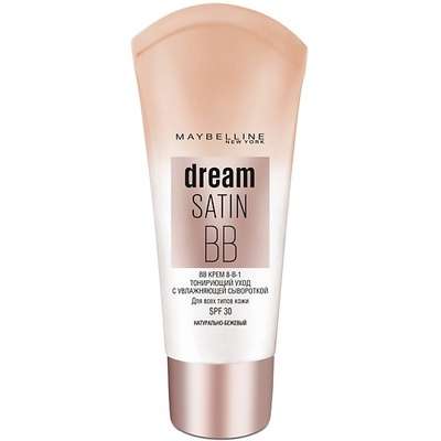 MAYBELLINE NEW YORK BB Крем для лица "Dream Satin", увлажняющий, SPF 30