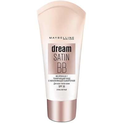 MAYBELLINE NEW YORK BB Крем для лица "Dream Satin", увлажняющий, SPF 30