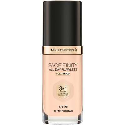 MAX FACTOR Тональная основа Facefinity All Day Flawless 3 В 1