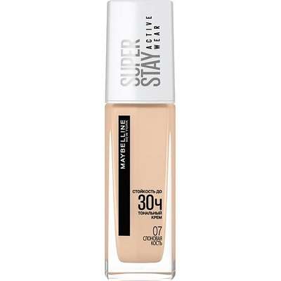 MAYBELLINE NEW YORK Стойкий тональный крем для лица "Super Stay Active Wear 30Ч"