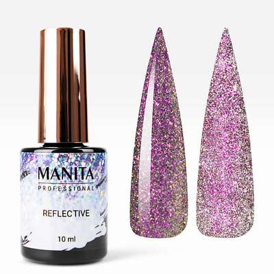 MANITA Гель-лак светоотражающий REFLECTIVE MULTICHROME