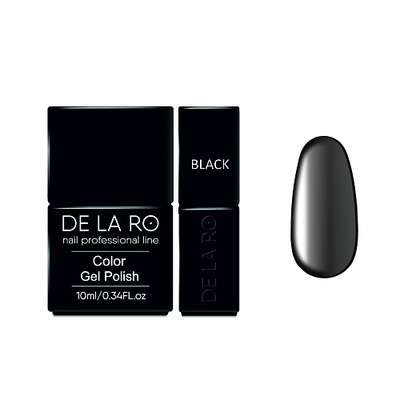 DE LA RO Гель-лак для ногтей Classic Black