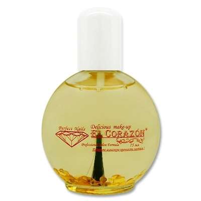 EL CORAZON №436 Natural strengthener Amber Base Выравнивающая база под лак