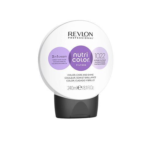 REVLON PROFESSIONAL Прямой краситель без аммиака Nutri Color Filters RVL966140